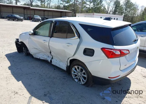 2021 Chevrolet Equinox Fwd Lt из США, поврежденный, VIN 2GNAXKEV1M6112164